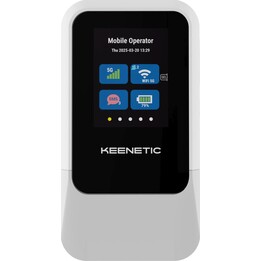 Keenetic Roamer 5G (KN-5210) Dual Band Wireless Router (2,4 GHz / 5 GHz) Schwarz/Grau