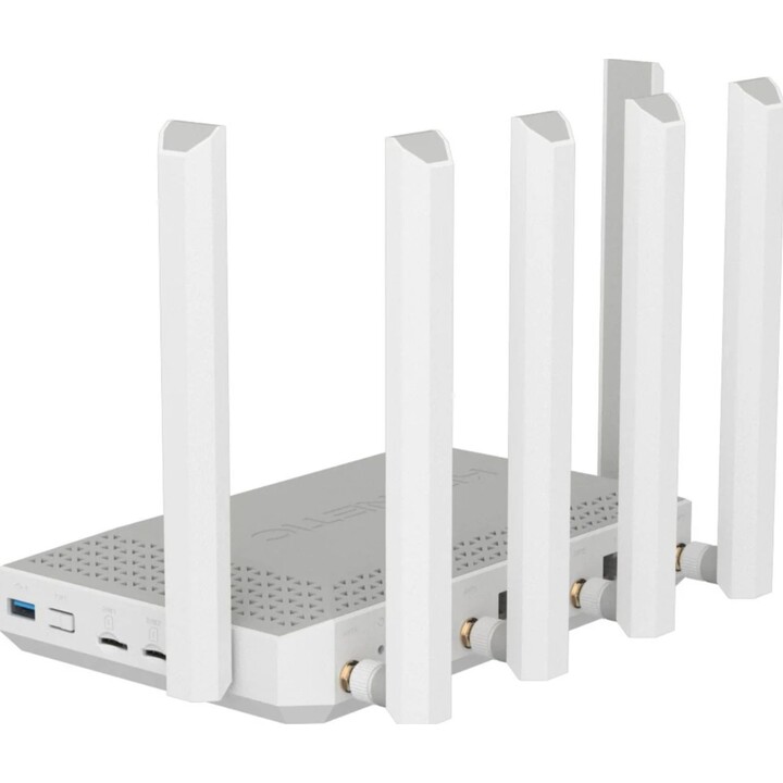 Keenetic Hero 5G (KN-4110) Router inalámbrico 2.5 Gigabit Ethernet Gris/Blanco