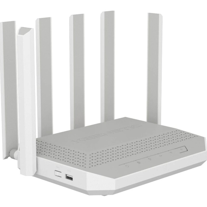 Keenetic Hero 5G (KN-4110) Router inalámbrico 2.5 Gigabit Ethernet Gris/Blanco