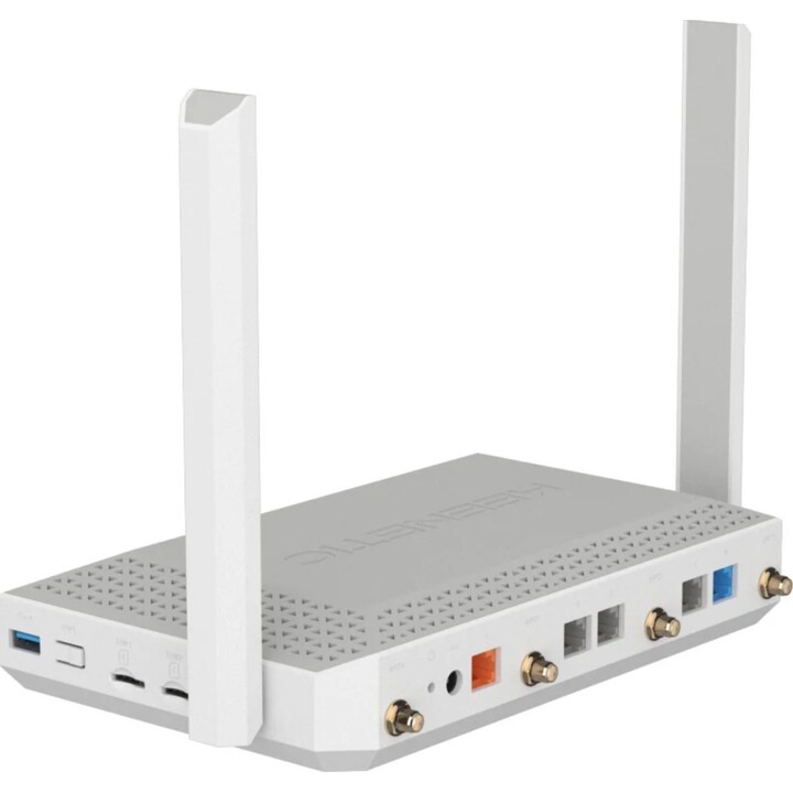 Keenetic Hero 5G (KN-4110) Router inalámbrico 2.5 Gigabit Ethernet Gris/Blanco