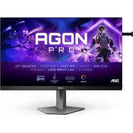 Monitor AOC AGON AG276FK 27" Fast IPS Full HD 520Hz HDR400 Adaptive Sync