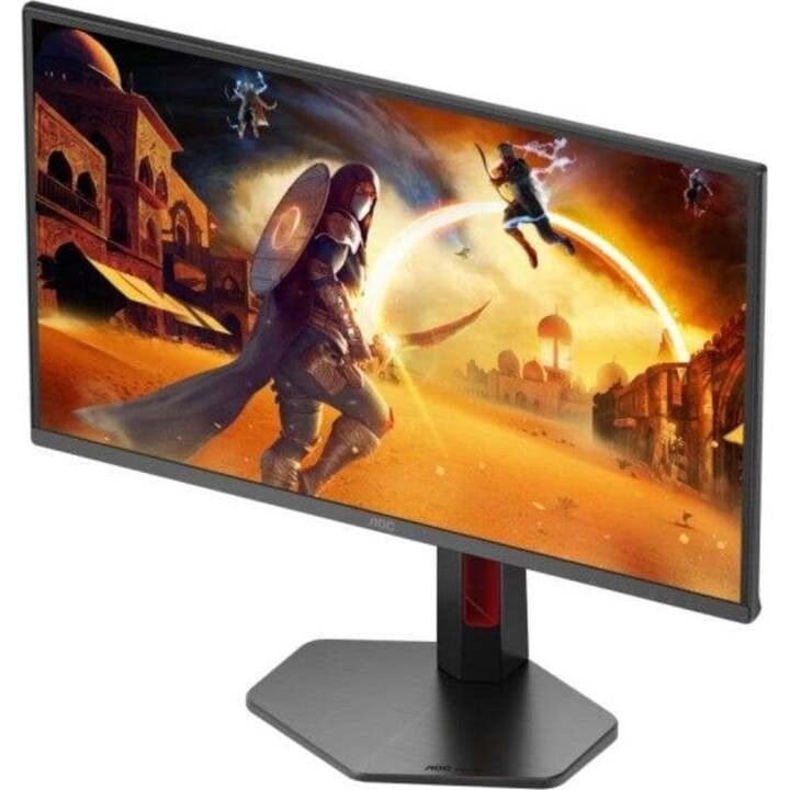 Monitor Gaming AOC Q25G4SR 24.5" QHD 300Hz Fast IPS HDR400 1ms HDMI 2.1 Negro/Rojo