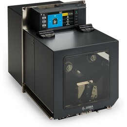 Zebra ZE521 Motor de impressão por transferência térmica de 6 polegadas e alto desempenho, 203 dpi, para a direita