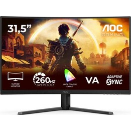 AOC G4 Monitor C32G42ZE 31,5" FullHD 240Hz VA Curved 0,5 ms HDR10 AdaptiveSync