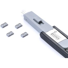 SmartKeeper MUL04P1GN 10 x Bloqueadores de Porta Micro USB B sem Chave de Bloqueio Mini Verde SLSART-0123 SLSART0123 (SLSART-012