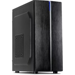 Caixa Inter-Tech B-48 Midi Tower ATX Iluminação azul Preto