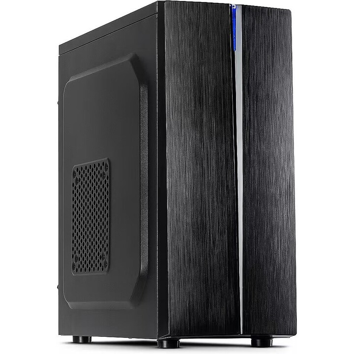 Inter-Tech B-48 Midi Tower ATX Case Illuminazione blu nero