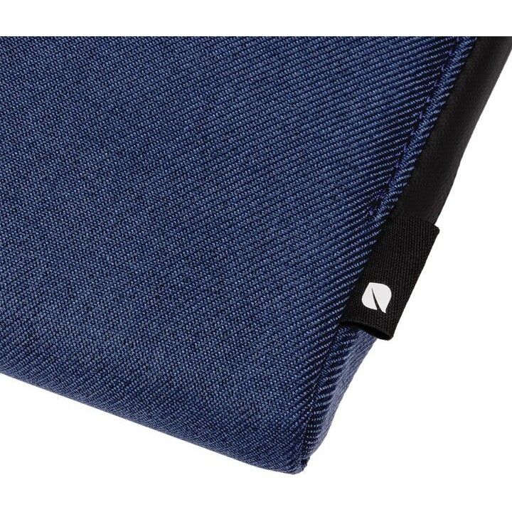 Funda Incase Facet para MacBook de 13 pulgadas de sarga reciclada azul marino INMB100690-NVY