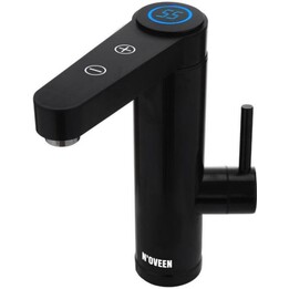 Noveen IWH965 INOX, esquentador elétrico instantâneo com design moderno para utilização funcional no lava-loiça da cozinha, pret