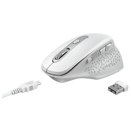 Trust Ozaa Wireless Ergonomic Mouse 2400Dpi White