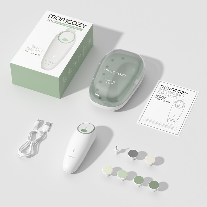 Momcozy Nc013 Lima de Uñas Électrique pour Enfants
