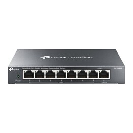 TP-Link TL-RP108GE 8 Ports/ RJ-45 10/100/1000 PoE-Switch
