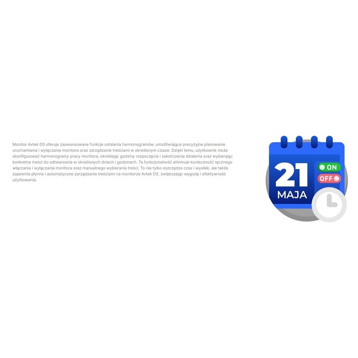 AVTEK INFORMATION MONITOR DS2 55"