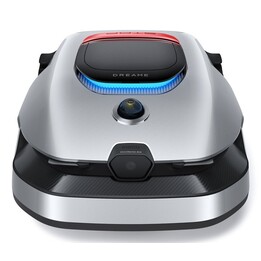 Robot rasaerba Dreame A2 1200 a batteria, colore nero e grigio.