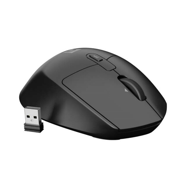 Mouse wireless silenzioso Natec Kite 4000 DPI nero