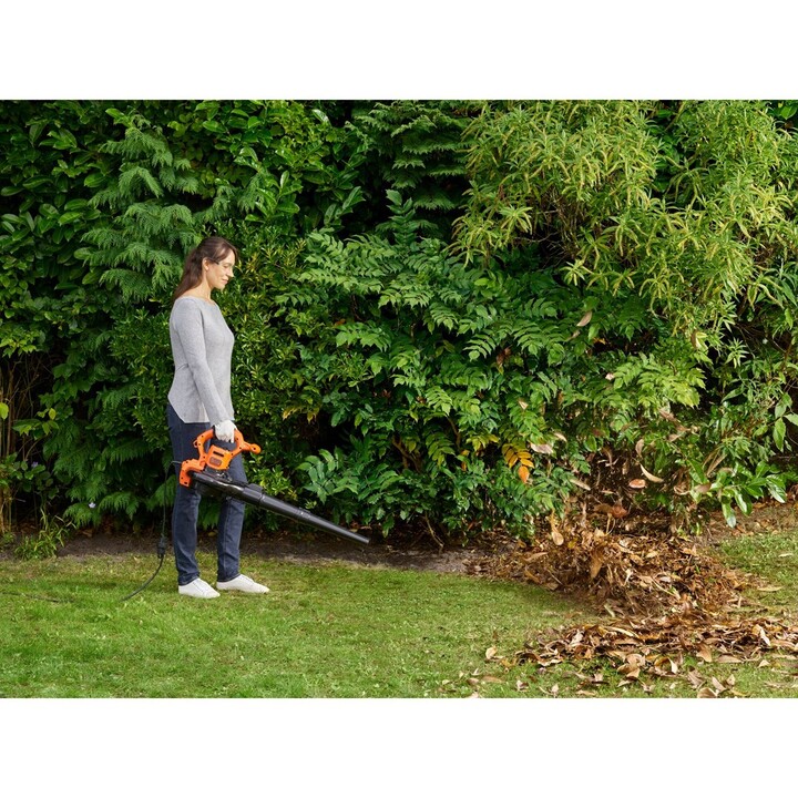 BLACK+DECKER BEBLV290-QS soffiatore aspiratore 2900 W 390 km/h nero