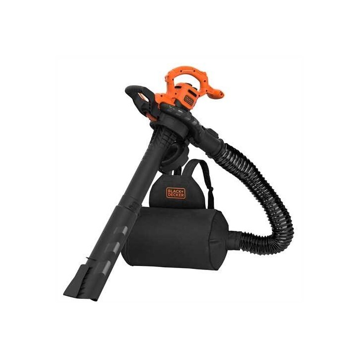 BLACK+DECKER BEBLV290-QS soprador aspirador 2900 W 390 km/h preto