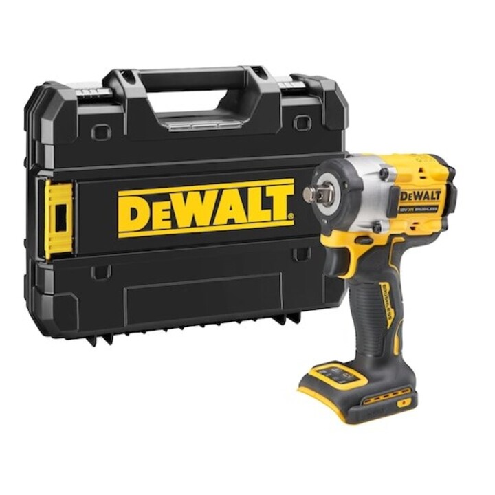 DeWALT DCF921NT-XJ atornilladora de impacto con batería 1/2" 600 Nm Negro, Amarillo 18 V
