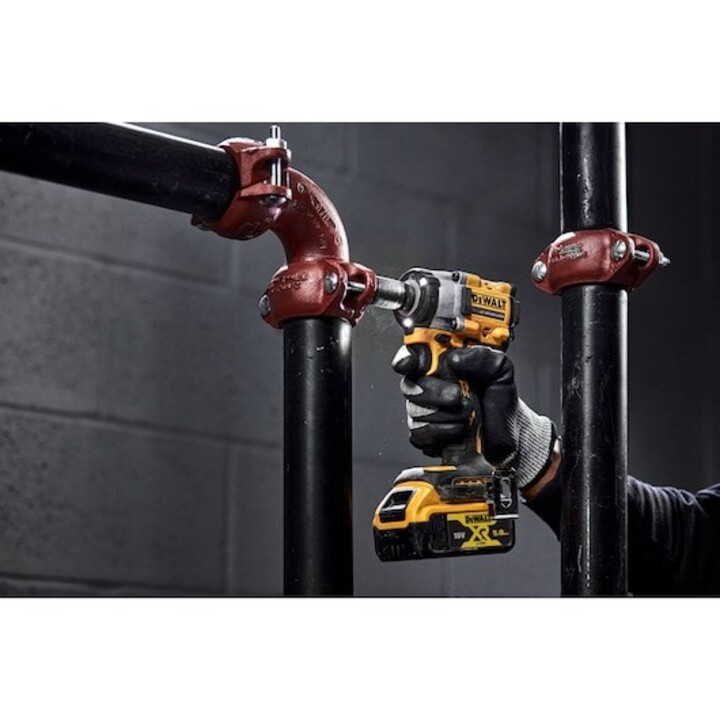 DeWALT DCF921NT-XJ atornilladora de impacto con batería 1/2" 600 Nm Negro, Amarillo 18 V