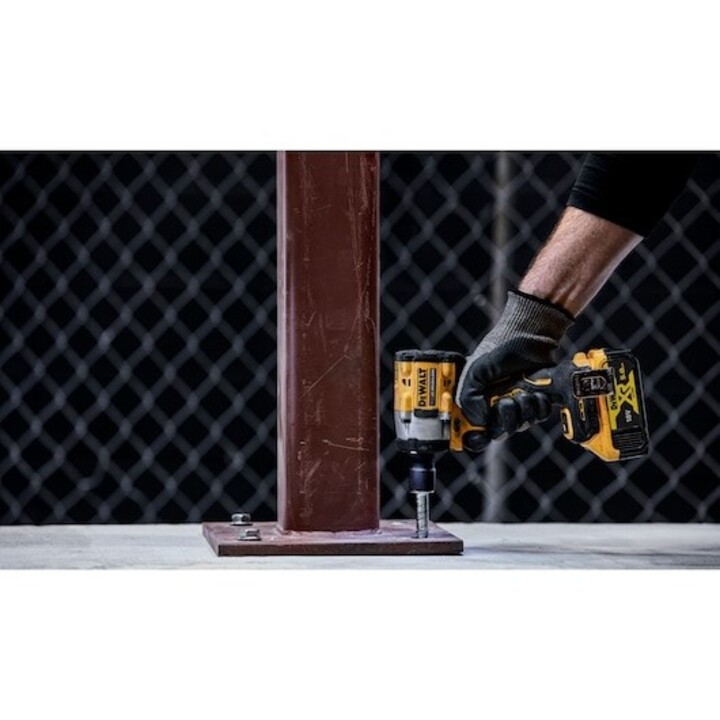 DeWALT DCF921NT-XJ atornilladora de impacto con batería 1/2" 600 Nm Negro, Amarillo 18 V