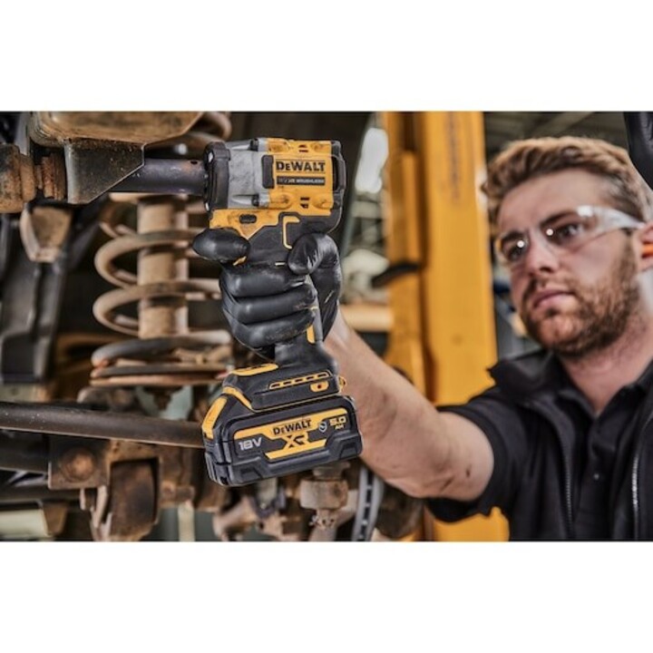 DeWALT DCF921NT-XJ atornilladora de impacto con batería 1/2" 600 Nm Negro, Amarillo 18 V
