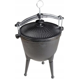 MASTER GRILL CALDEIRÃO DE CAÇA EM FERRO FUNDIDO MG629