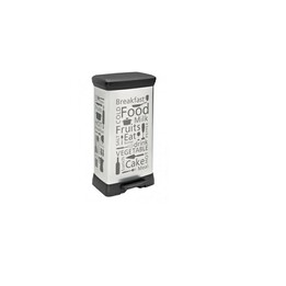 CURVER CEN-45916 pedal waste bin 50L silver
