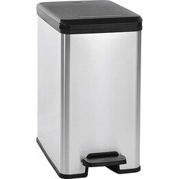 CURVER WASTE BIN SLIM BIN 25L /IML METALLIZED