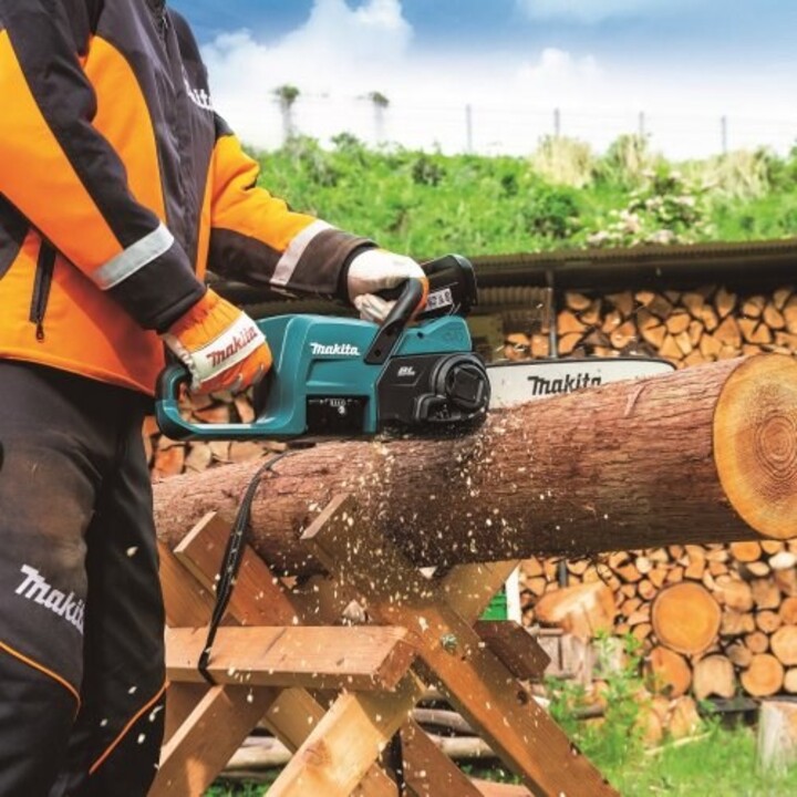 Makita DUC307ZX3 tronçonneuse 18 W Noir, Bleu