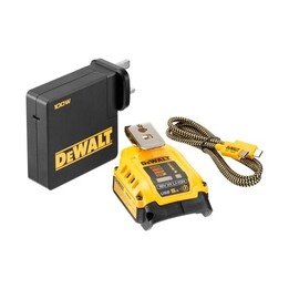 DEWALT DCB094K-QW adattatore di ricarica XR 5A nero/giallo