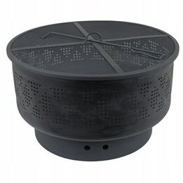 MASTER GRILL GARTENFEUERSTELLE MIT FUNKENSCHUTZ 59cm