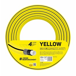 CELLFAST MANGUEIRA DE JARDIM AMARELO 3/4" 50m