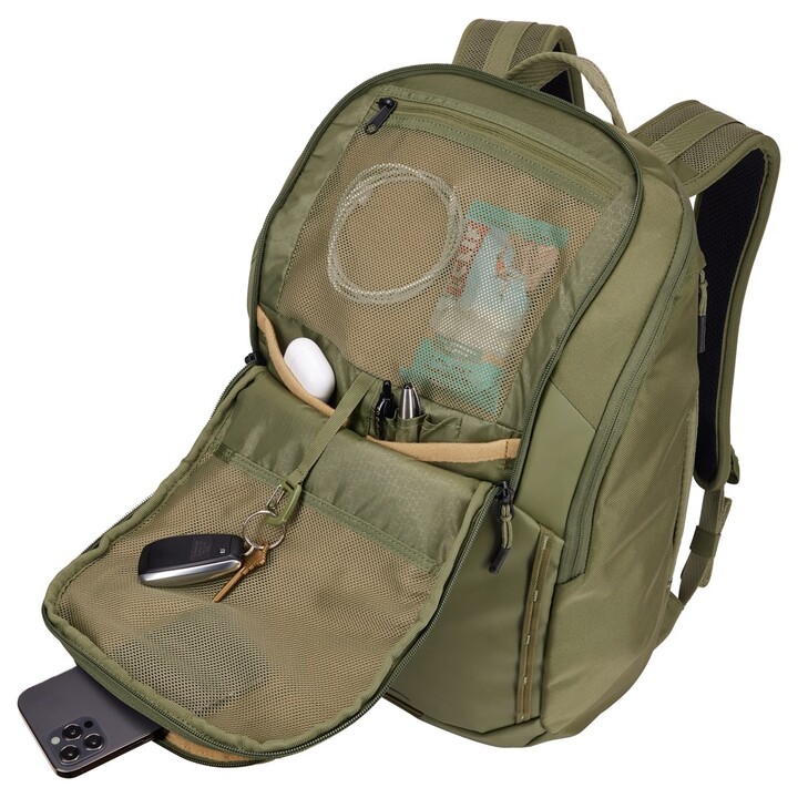 Thule Chasm TCHB215 Olivine Rucksack Lässiger Rucksack Olive Polyester