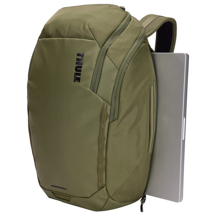 Mochila Thule Chasm TCHB215 Olivine, modelo casual, em poliéster cor oliva.