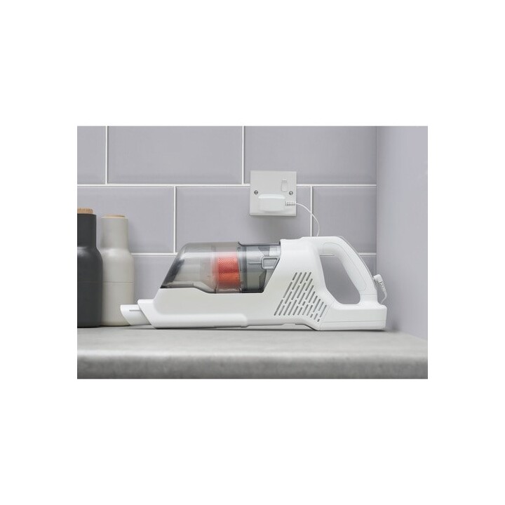 Black & Decker BHFEA515J aspirateur balai et balai électrique Batterie Sec Cyclonique Sans sac 0,5 L Orange, Blanc 1,5 Ah