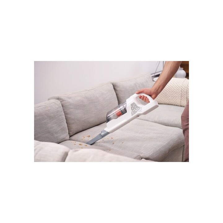 Black & Decker BHFEA515J aspirateur balai et balai électrique Batterie Sec Cyclonique Sans sac 0,5 L Orange, Blanc 1,5 Ah