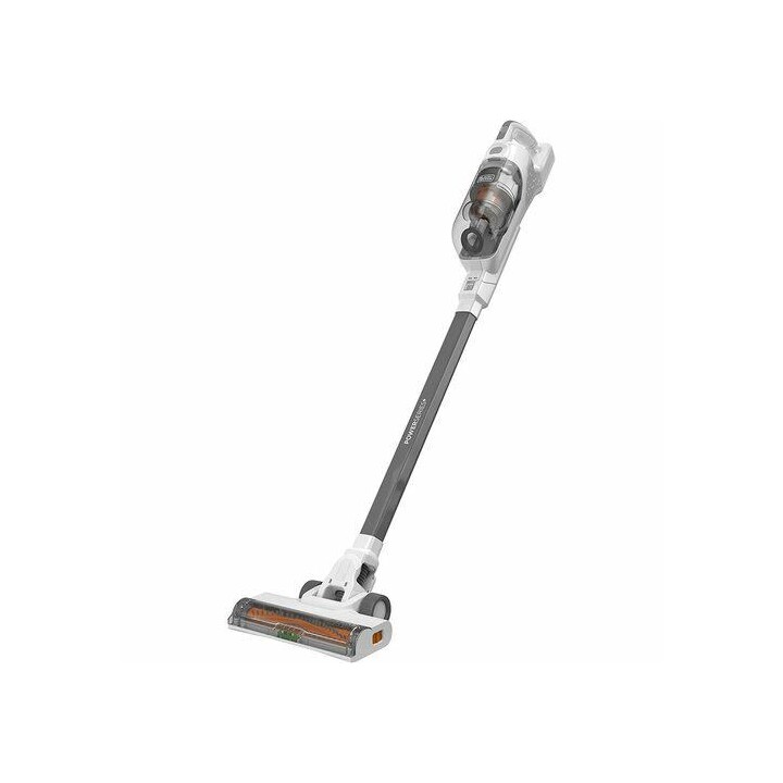 Black & Decker BHFEA515J Stabstaubsauger/Elektrischer Besen Akku Trocken Zyklonal Beutellos 0,5 l Orange, Weiß 1,5 Ah