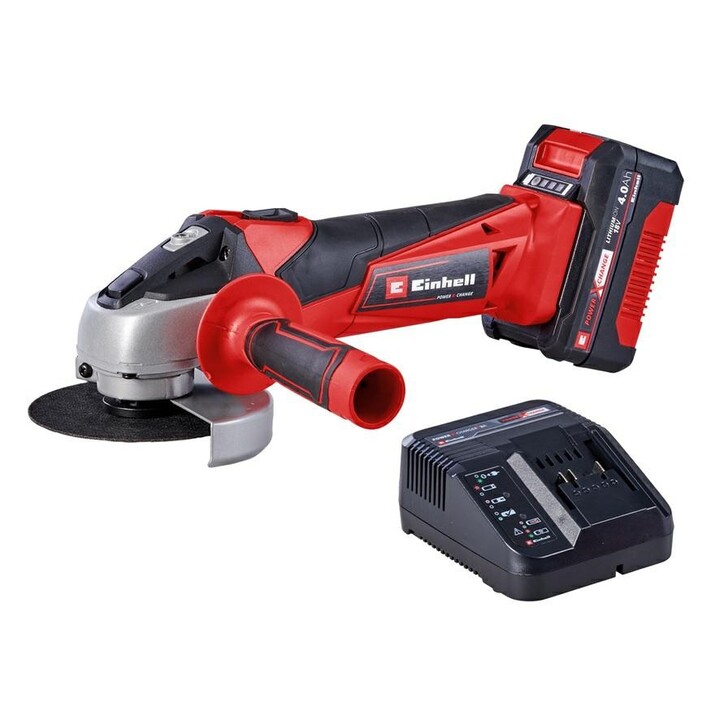 EINHELL RETIFICADORA ANGULAR TC-AG 18/115 Li 4Ah