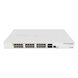 Switch gerenciável Mikrotik CRS328-24P-4S+RM L2/L3 Gigabit Ethernet (10/100/1000) Power over Ethernet (PoE) 1U Branco