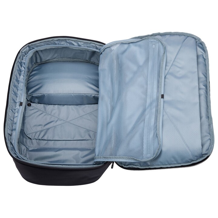 Mochila Thule Subterra 2 TSD440 preta, mochila de viagem, poliéster preto