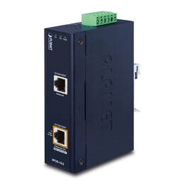 PLANET IPOE-162 switch Gigabit Ethernet (10/100/1000) Energía sobre Ethernet (PoE) Negro