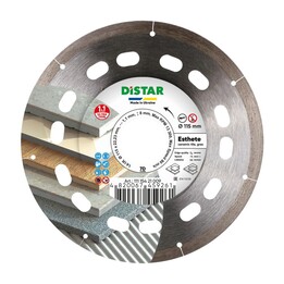 Lâmina diamantada Distar 115x1,1x8x22,23mm