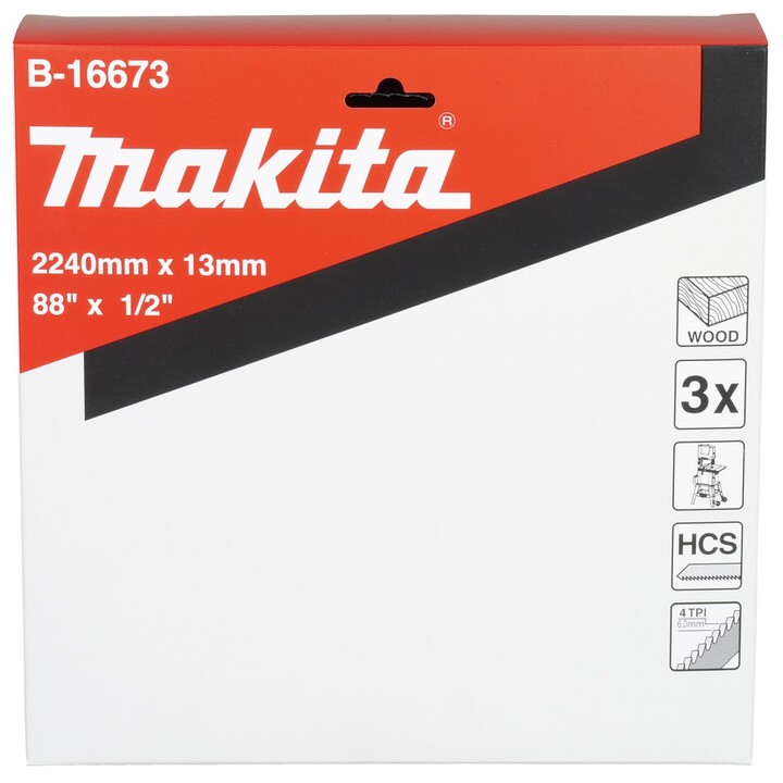 Makita B-16673 band saw blade 4 2240 mm 3 piece(s)
