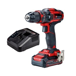 Einhell TE-CD 18/44 Li-i 24000 tr/min Sans clé 1,59 kg Noir, Rouge