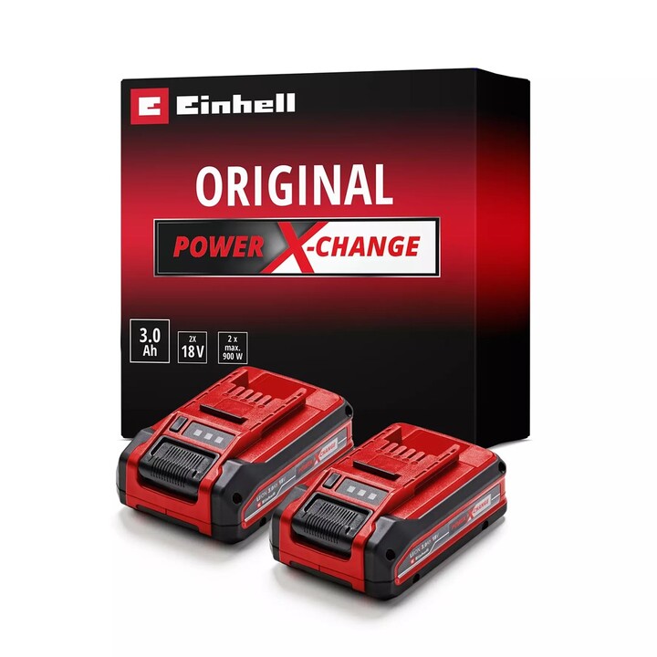 Einhell Akku 18V 2x 3,0 Ah