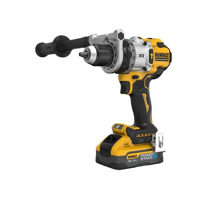 DeWALT DCD1007H2T-QW taladro 2250 RPM 1,85 kg Negro, Amarillo