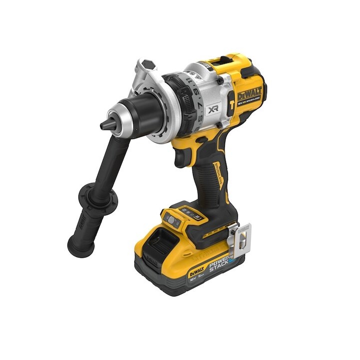 DeWALT DCD1007H2T-QW taladro 2250 RPM 1,85 kg Negro, Amarillo