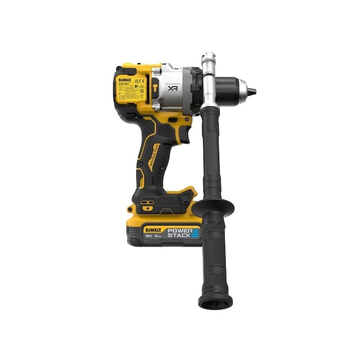 DeWALT DCD1007H2T-QW taladro 2250 RPM 1,85 kg Negro, Amarillo