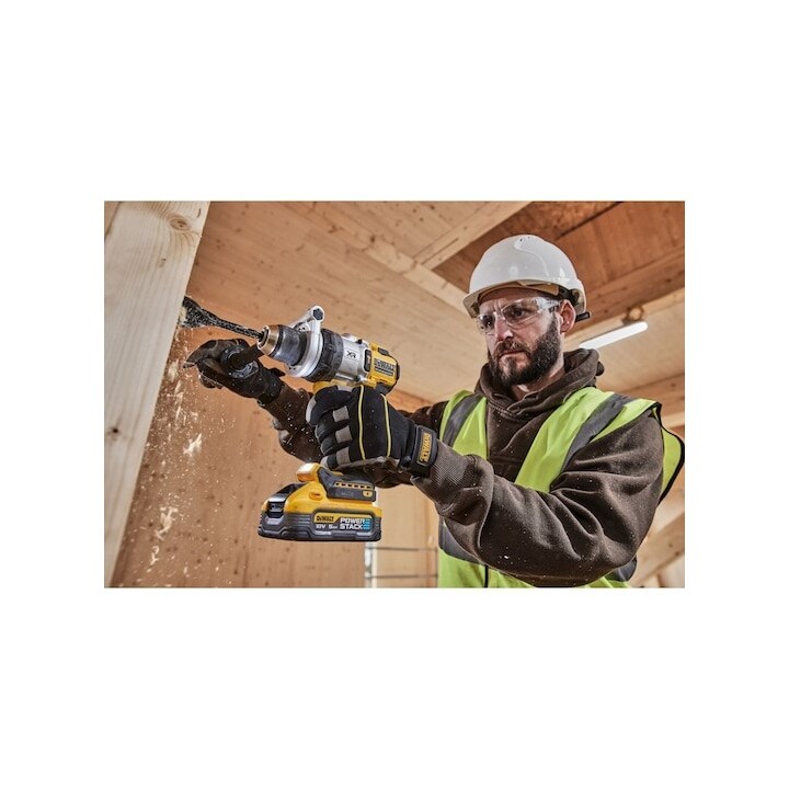DeWALT DCD1007H2T-QW taladro 2250 RPM 1,85 kg Negro, Amarillo