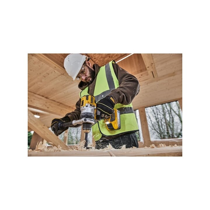 DeWALT DCD1007H2T-QW taladro 2250 RPM 1,85 kg Negro, Amarillo